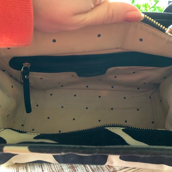 Cow print Kate spade Vintage handbag - Picture 5 of 9